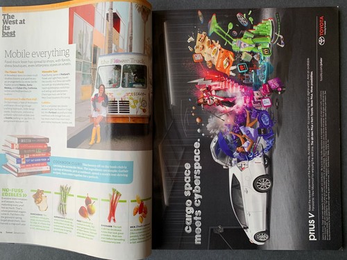 Sunset Magazine January 2012 2010's Lifestyle Travel Recipes Gardening Ads - Picture 5 of 12