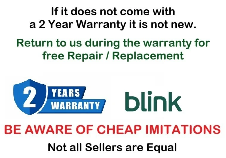 New Blink Wireless HD Smart Security Gen 3, 2 Camera System + CCTV Red Sticker - Image 4 of 4