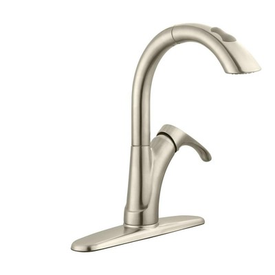 Pull Down Sprayer Kitchen Faucet Pegasus 65717n 08104 Ginger In