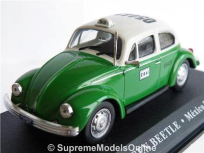 VOLKSWAGEN VW BEETLE MEXICO TAXI CAR 1985 1/43RD GREEN COLOUR