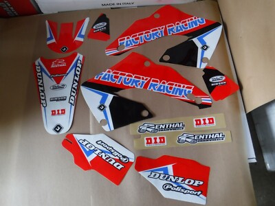 FLU Designs PTS4 graphics Honda CR125 CR125R  CR250 CR250R 2000 2001  F R 