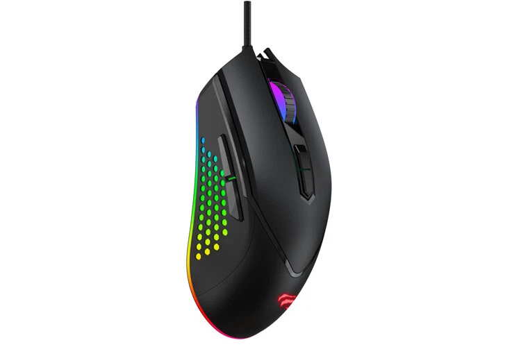 Havit MS814 RGB Backlit Programmable 7000 DPI Gaming Mouse - Image 4 of 4