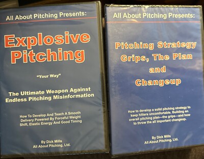 All About Pitching Strategy Grips The Plan Changeup + Explosive Pitching DVD Set