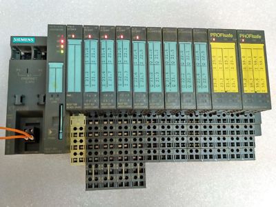11087 SIEMENS PROFIBUS-DP 11 SLOTS INTERFACE MODULE ET 200S 6ES7