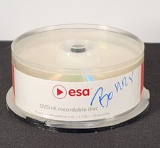 Esa DVD  R Recordable Discs 4.7GB/120 Min 8x Speed RW 25 Pack Factory Sealed
