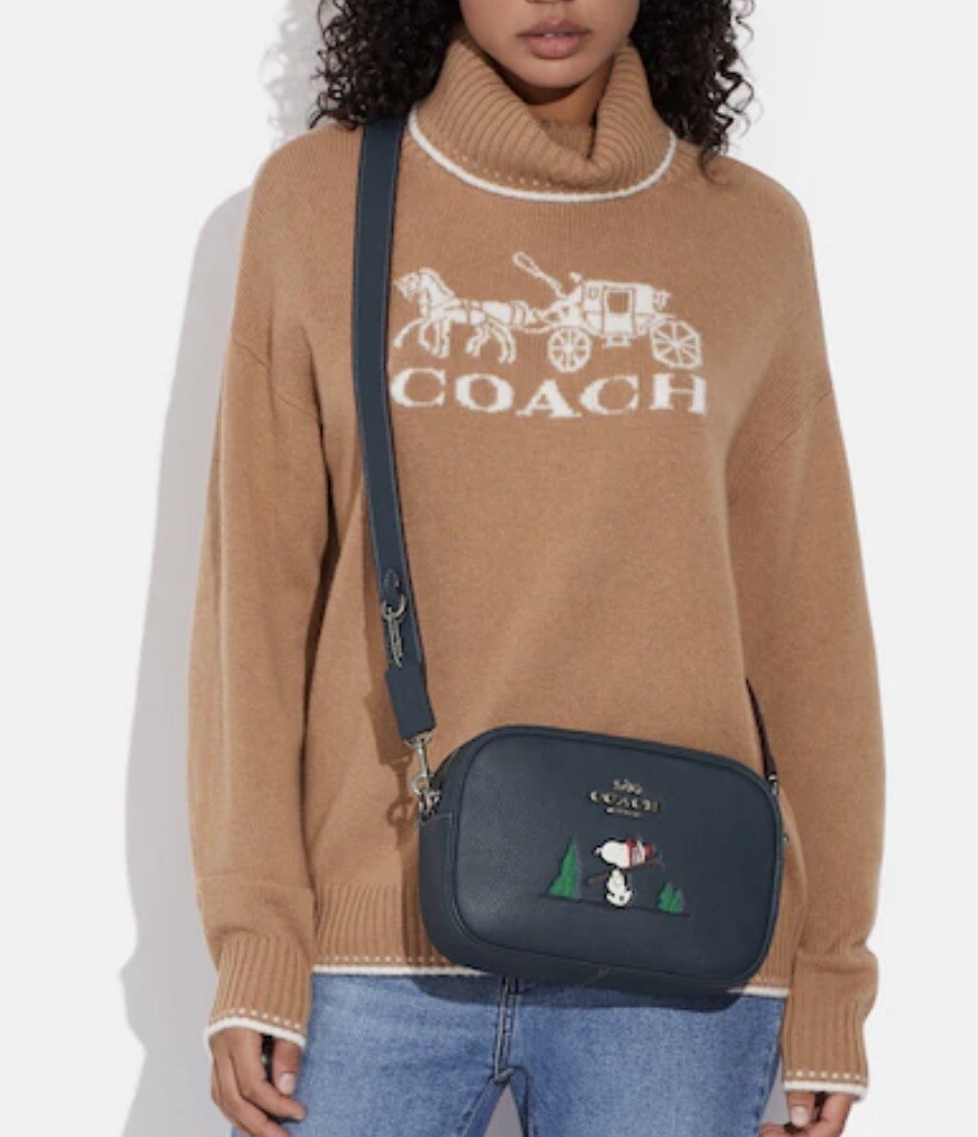 関税込【COACH×PEANUTS 】Cargo Camera Bag - Snoopy Print COACH® Outlet | Coach X Peanuts Jamie Camera Bag In