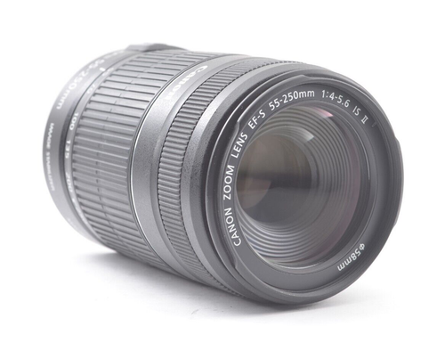 【Excelente Como Nuevo】 Lente Teleobjetivo Zoom Canon EF-S 55-250mm f/4-5.6 IS... - Imagen 4 de 10