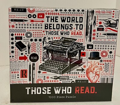 Those Who Read (1,000-Piece Puzzle) (Game) BRAND NEW