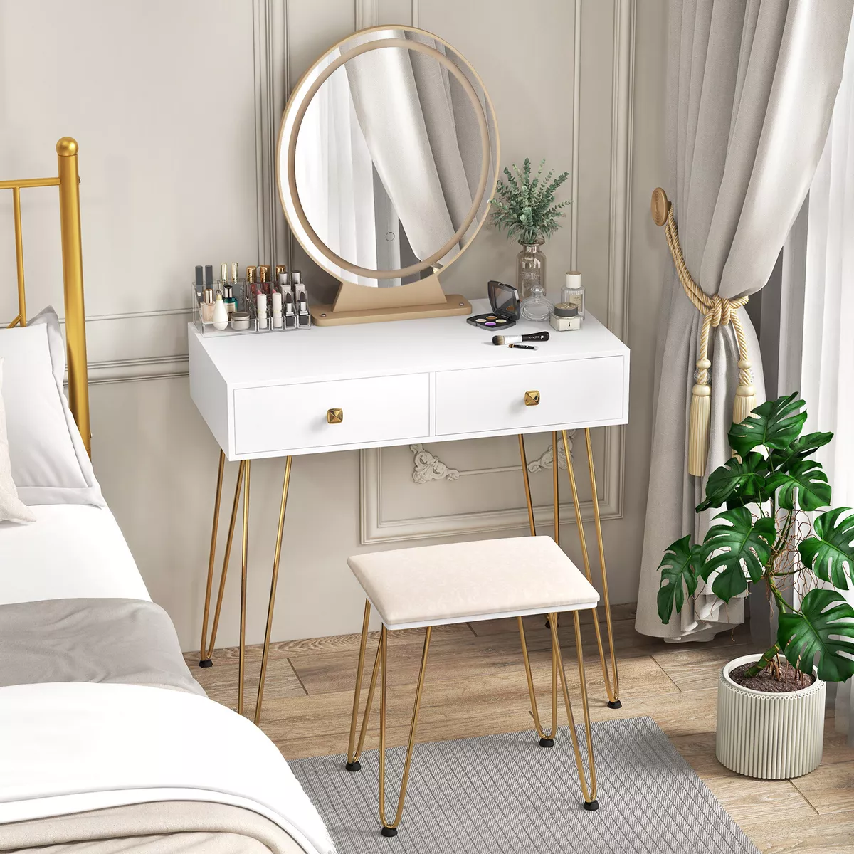 Floor vanity sale table