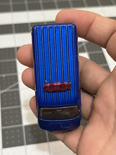Matchbox Ford Transit Van Blue Fire Chief Die Cast - Picture 3 of 5