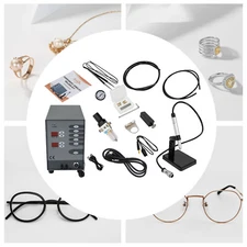 Jewelry Spot Welding Machine, 110V 60HZ Pulse Argon Arc Permanent Jewelry Welder
