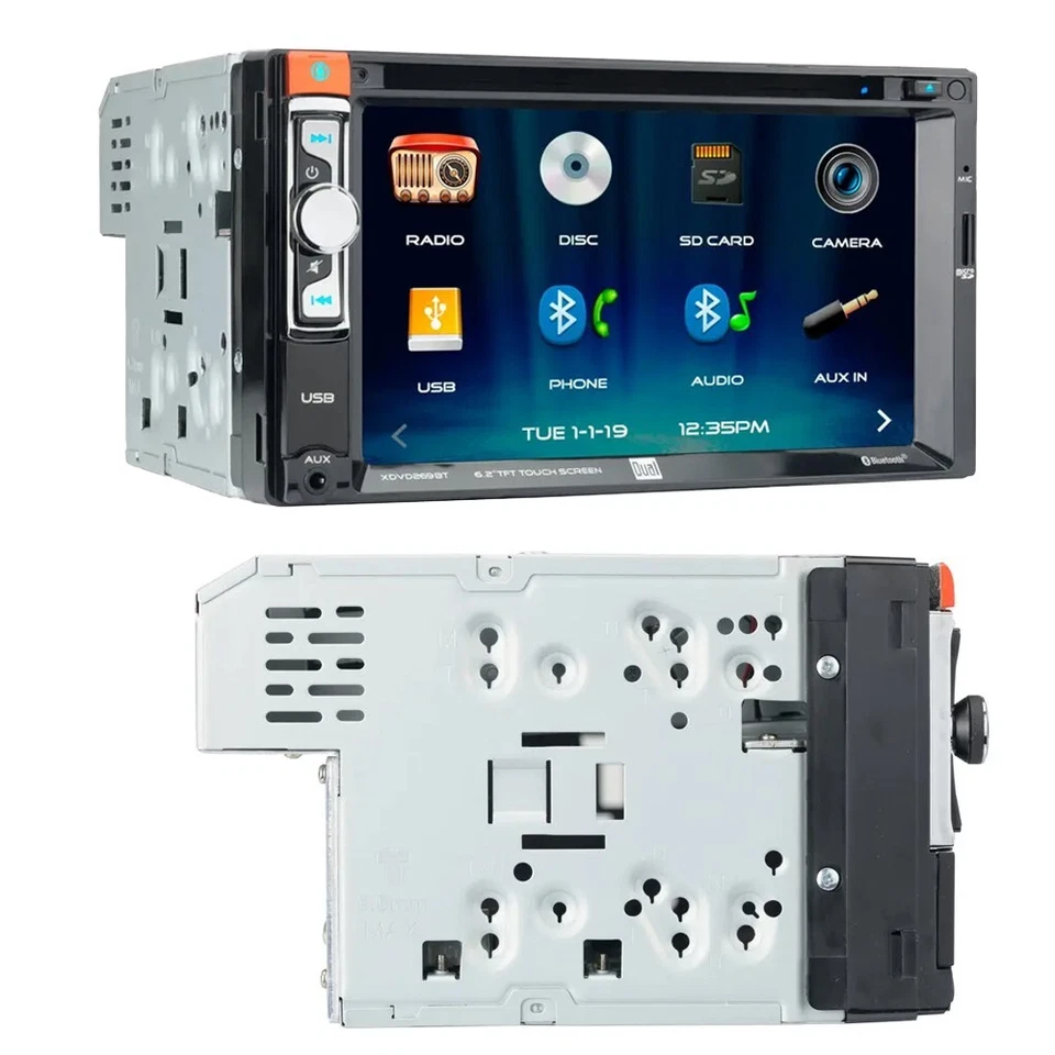 For GM 1988-1994 Full Size C/K Truck XDVD269BT Car Stereo Double DIN Dash Kit - Image 3 of 4