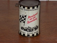 Vintage Dyno-Jet Racing 8 Ounce Gas Tank Additive Empty Tin Can