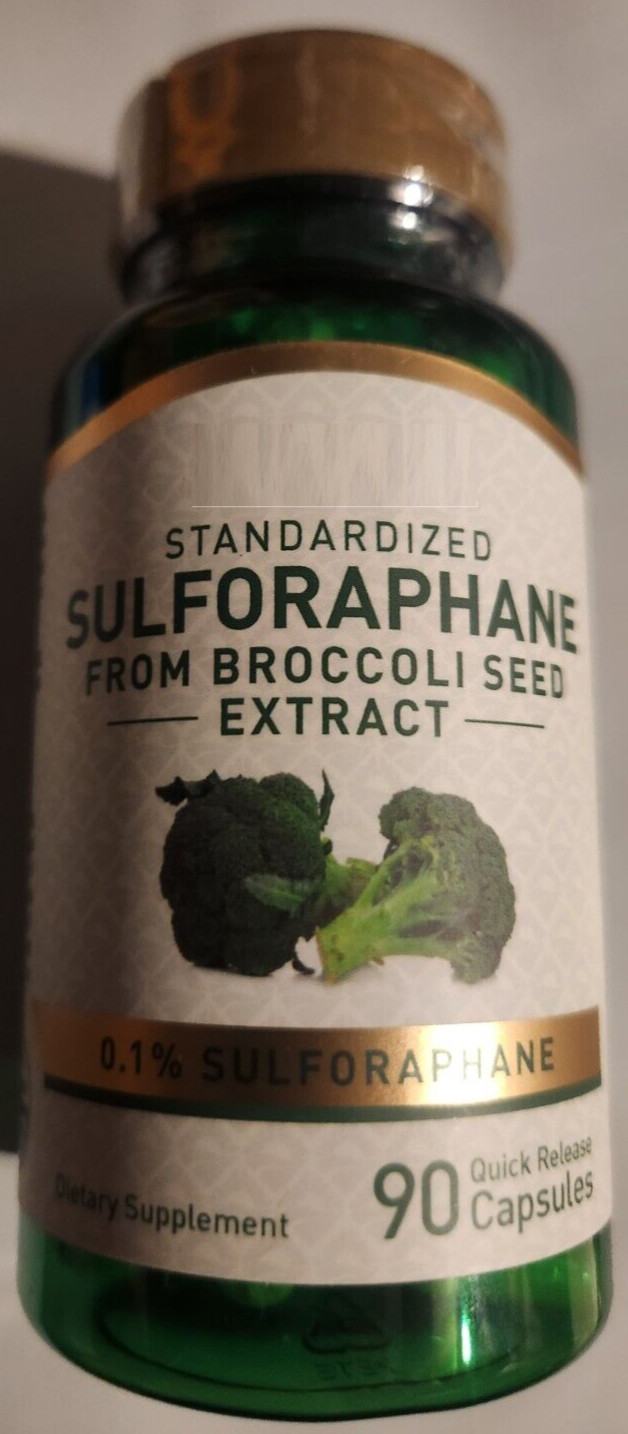 Сульфорафан из экстракта ростков брокколи 400 мкг 90 капсул Сульфорафан 0,1%