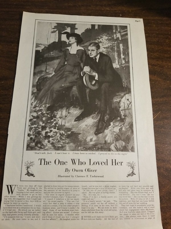 {#939}The One Who Loved Her(1920s) Also a piece written about Japan with picture
