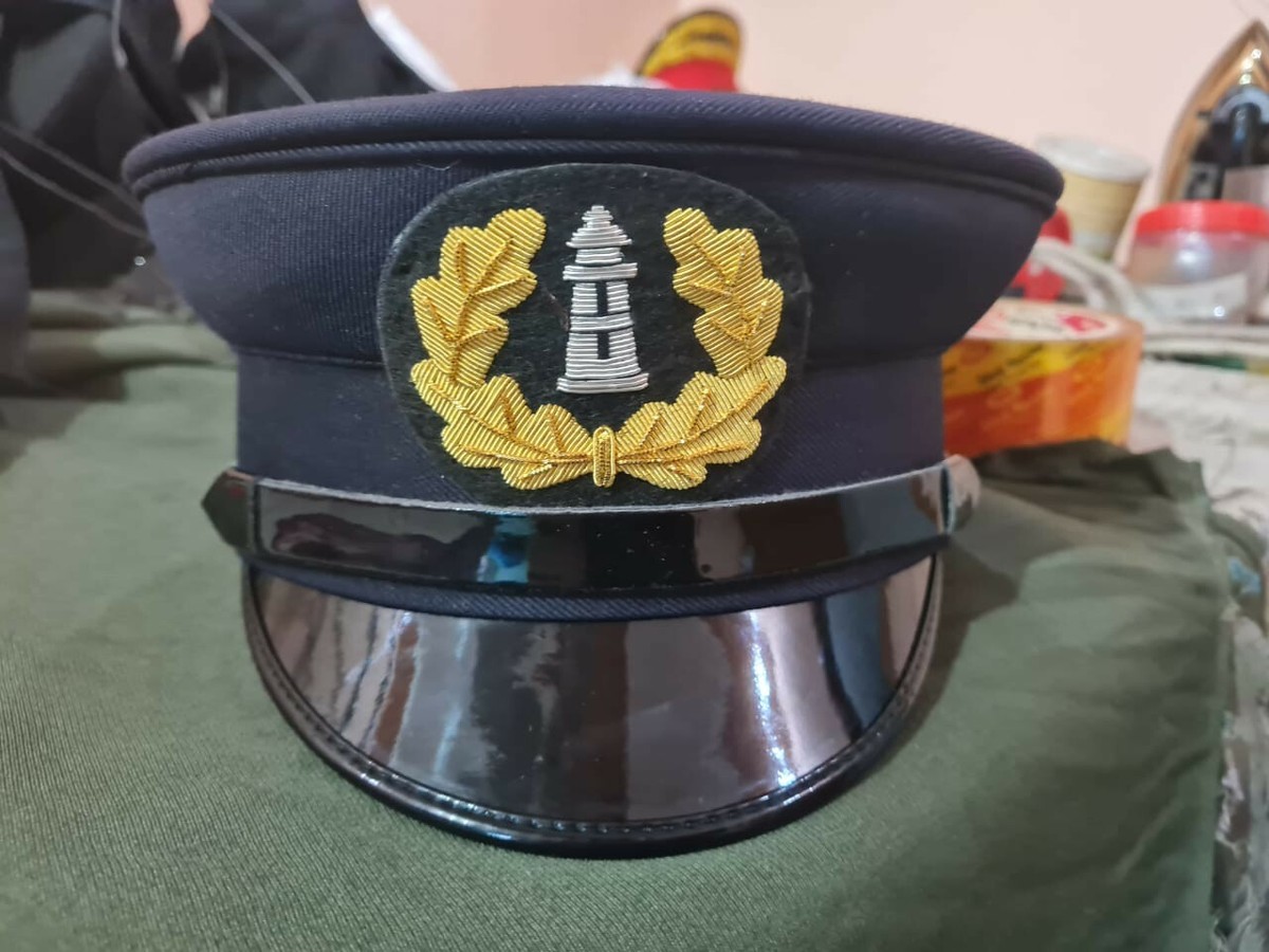 Lighthouse Service Hat Cap worn by Thomas Wake (Willem Dafoe) in