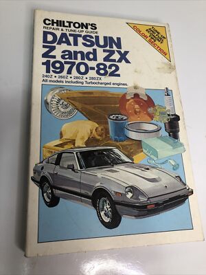 1970-82 Datsun Z and ZX Repair and Tune Up Guide Manual