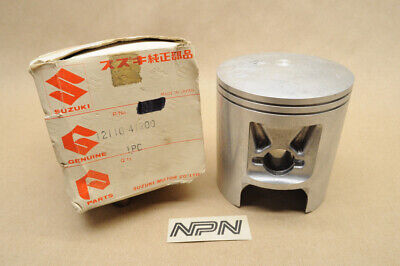 1976-77 Suzuki Rm370 RM 370 Piston Standard NOS OEM 12110 1976-77 Suzuki Rm370 RM 370 Piston Standard NOS OEM 12110