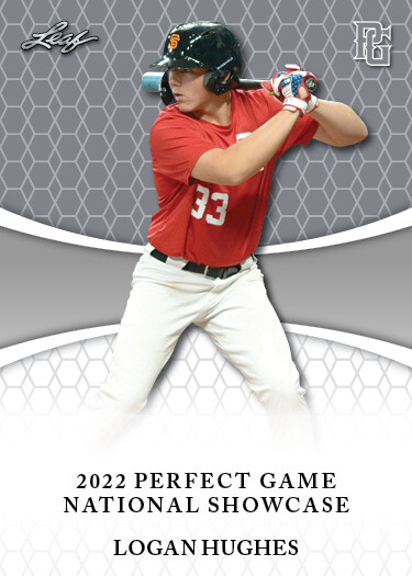 Logan Hughes 10 ct lot 2022 Leaf Perfect Game Nike All American Rookies