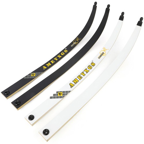 66" 68" 70" Takedown Recurve Bow Limbs 14-40lbs Fiberglass Bamboo Archery Target