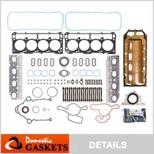 Fits 09-15 Chrysler Dodge Ram 5.7L HEMI V8 OHV MLS Full Gasket Set Bolts VIN T 2