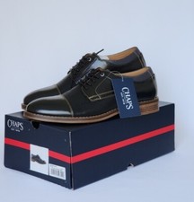 Mens Chaps Daywear Black Lace-Up Dress Shoes Trendy & Stylish BRAND NEW Size 8.5