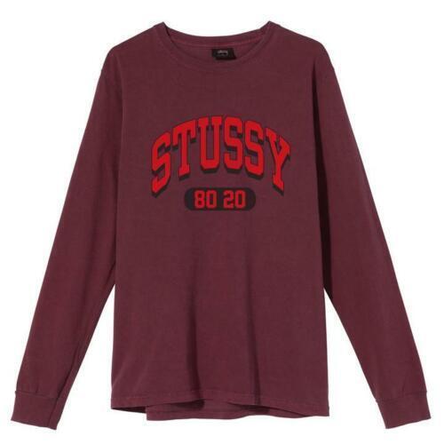 Nike x Stussy Wash Crew Fleece 'Red' DO5310-010 Men's Size Nike x Stussy Wash Crew Fleece 'Red' DO5310-010 Men's Size