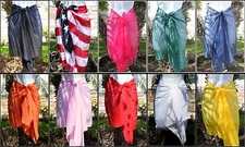 Sheer Sexy Sarong Wrap Short Skirt Bikini Beach Pool Cruise Swimsuit Cover-Up 