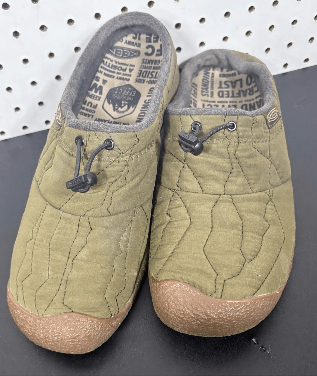 Keen ciabatte uomo Howser pelliccia sintetica taglia 10