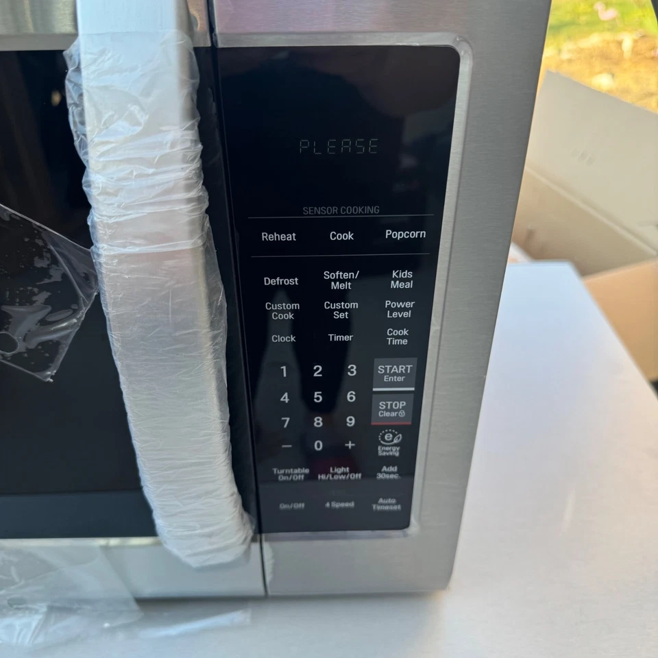 Микроволновая печь LG LMV2031ST 2,0 куб. фута EasyClean ОТКРЫТАЯ КОРОБКА С ВМЯТИНАМИ - Изображение 2 из 4