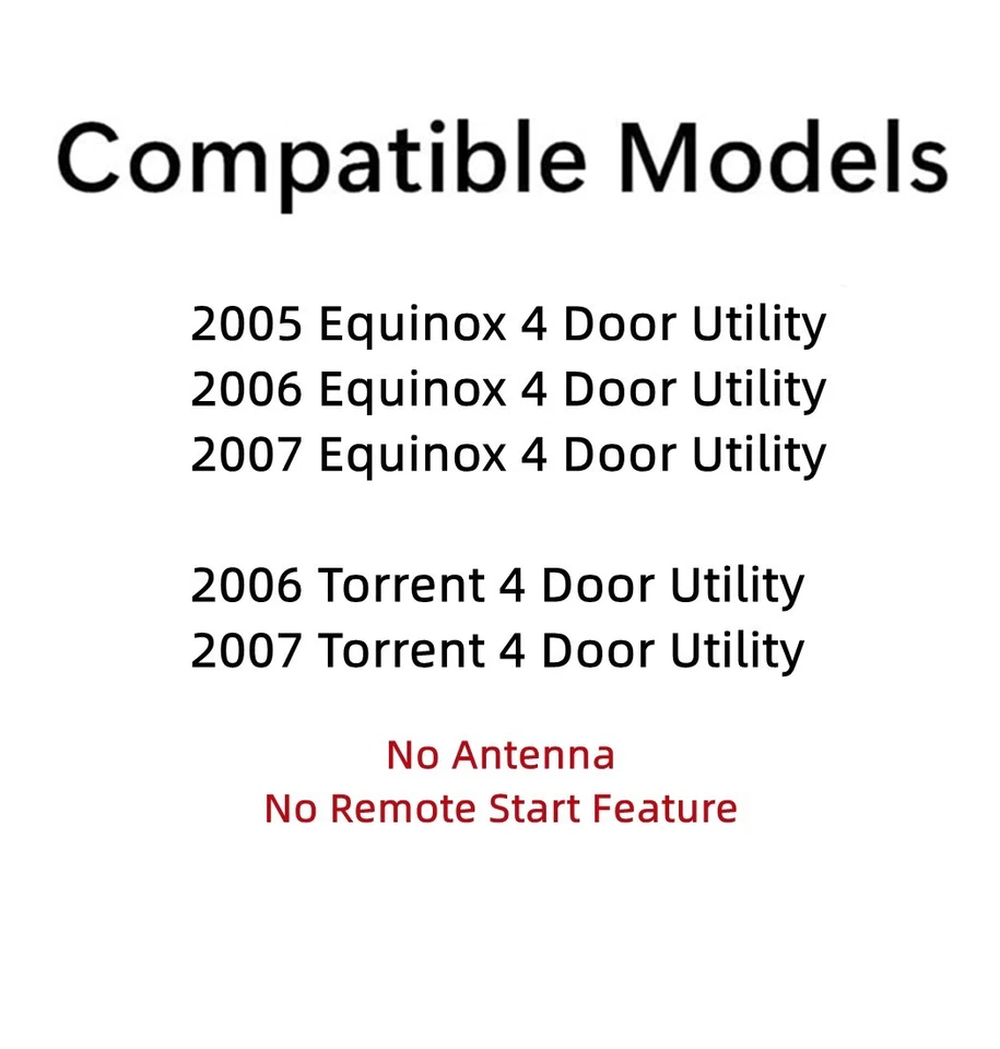 Fit 2005-2007 Chevrolet Equinox Pontiac Torrent Driver Left Quarter Window Glass Foto 4 de 4