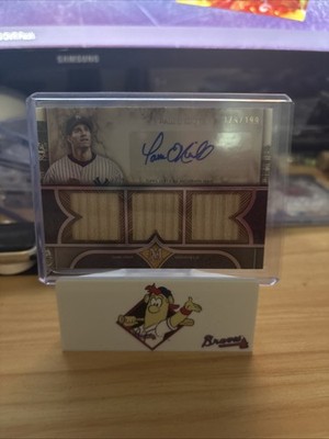 2025 Topps Museum Signature Swatches Triple Relic Autographs Paul O'Neill