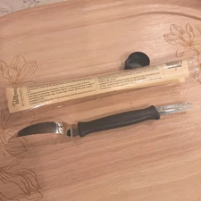 NEW Grapefruit Knife Pampered Chef #1265 Two Sided Instructions in Tube