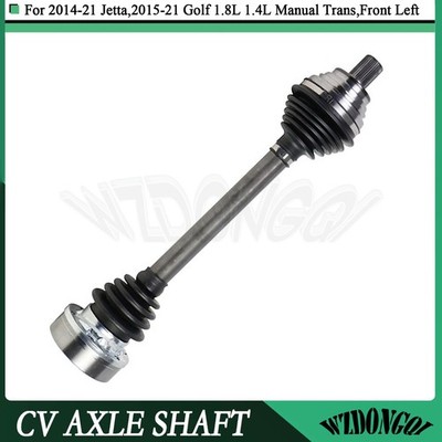 Front Left LH CV Axle Joint Assembly for VW Jetta Golf 1.8L 1.4L Manual 2014-21