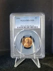 1956 Lincoln Wheat Cent-PCGS MS 65 RD Choice Gem BU No Reserve #SLL320