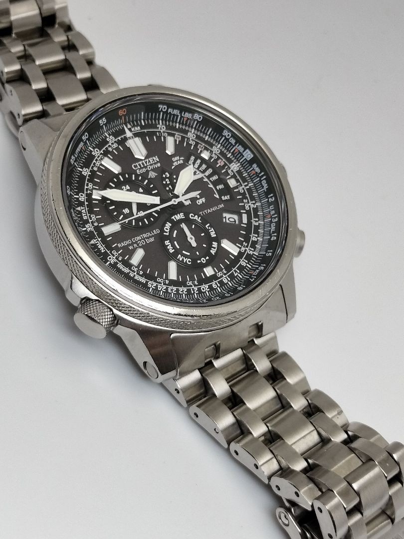 CITIZEN シチズン E600-T008089 Eco-Drive Citizen Pro Master Eco Drive E600-T008089 Analog Solar Men