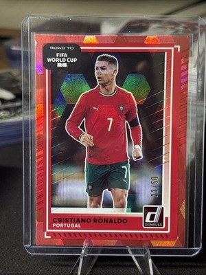 2025-26 Panini Donruss Road To FIFA World Cup - Cristiano Ronaldo Red /50 SSP 🔥