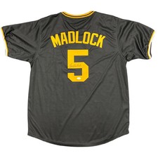 Bill Madlock Signed Pittsburgh Pirates Custom Jersey Autographed JSA COA