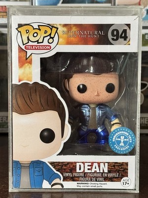 Funko Pop Figur Supernatural Dean 54 Bloody Metallic Vaulted Mit Protektor