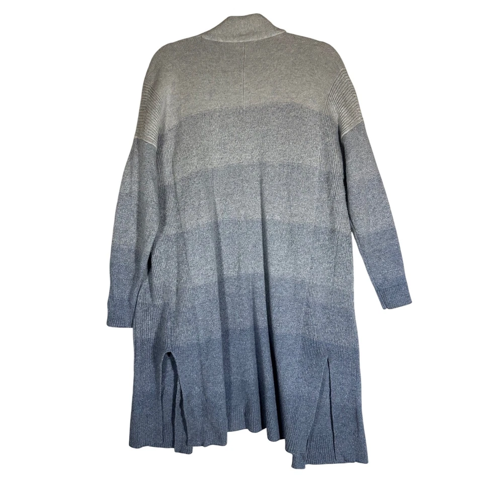 Cárdigan suéter envolvente de lana cachemir Athleta Ombre Spirit para mujer talla M plumero largo Foto 3 de 4