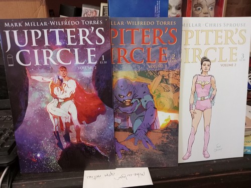 Image Comics - Jupiters Circle Vol 2 #1, to #5 (2015)