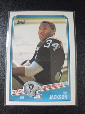 1988 Topps - Bo Jackson #327 (RC) Rookie Card