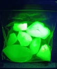 Vintage Fenton Uranium Glass Cullet Mixed Pieces  from plant in WV Uv Reactive