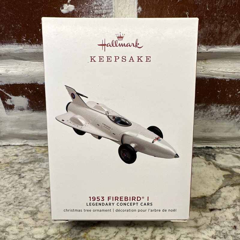Hallmark Keepsake 1953 Firebird I Die-Cast Metal Hanging Ornament Legendary