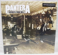 NEW Sealed Pantera "Cowboys From Hell" LP Marble Vinyl Record (RCV1 91372)