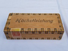 H&ouml;chstleistung Zigarrenkiste alt leer