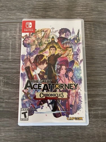 The Great Ace Attorney Chronicles Nintendo Switch 2021 Tested Working