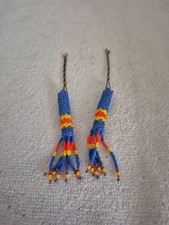 native american beaded braid hair accessories