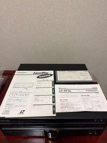 Pioneer CLD-A100 LaserActive LD Player PC Engine Mega Drive PAC-N1 PAC-S1 s1813M