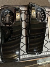 Harley Davidson Touring Left/Right New Black Saddlebag Lid,90200827DH/90200826DH